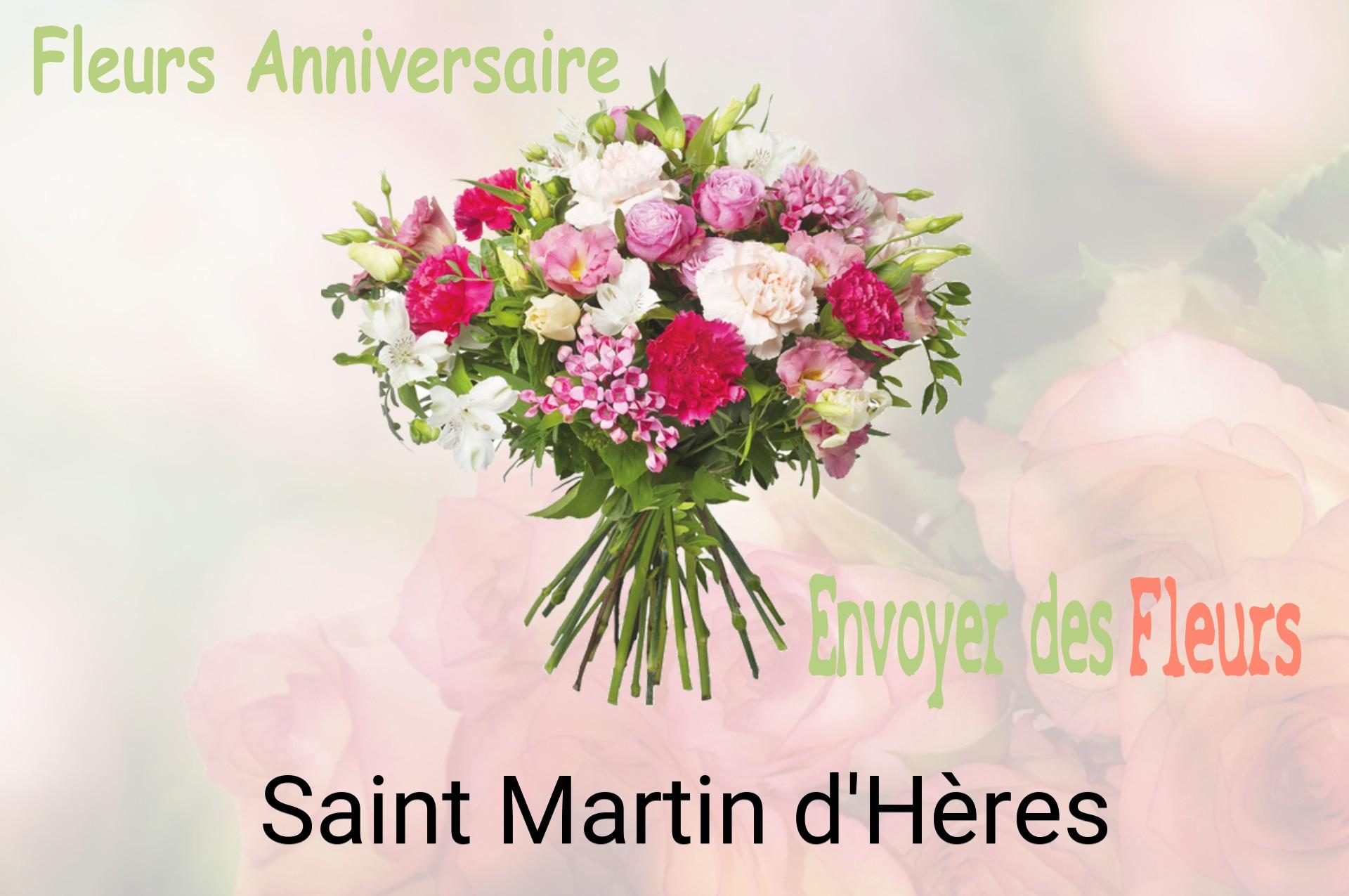 Bouquet de fleurs d’anniversaire livré à Saint-Martin-d'Hères